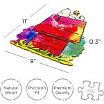 Peanuts: Snoopy - Wooden Jigsaw Puzzle