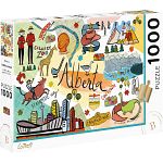 Alberta: Farida Zaman - 1000 Piece Jigsaw Puzzle