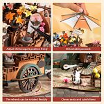 Rolife 3D Puzzle Creation Set - Blossom Cart