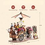 Rolife 3D Puzzle Creation Set - Blossom Cart