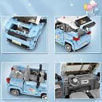 Loz Blocks Mini: Blue Mini Car