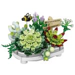Loz Blocks Mini: Eternal Flowers - Potted Succulent Plants