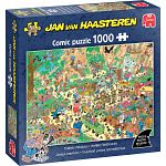 Jan van Haasteren Comic Puzzle - Flutterly Fabulous (1000 Piece)