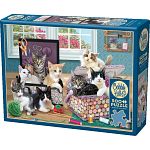 Crafty Kittens - Large Piece