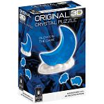 3D Crystal Puzzle - Glow-in-the-Dark Moon