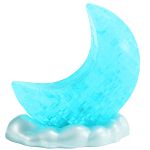 3D Crystal Puzzle - Glow-in-the-Dark Moon