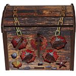 Art Version: Pirate's Treasure Chest - Wooden Puzzle Gift Box