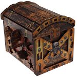 Art Version: Pirate's Treasure Chest - Wooden Puzzle Gift Box