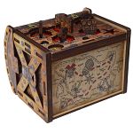 Art Version: Pirate's Treasure Chest - Wooden Puzzle Gift Box