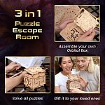 Orbital Box DIY - Wooden Puzzle Box Model Kit