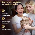 Orbital Box DIY - Wooden Puzzle Box Model Kit