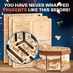 Secret Maze Box - DIY Wooden Puzzle Gift Box Model Kit