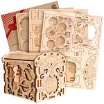 Secret Treasure Box - DIY Wooden Puzzle Gift Box Model Kit