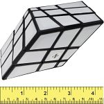 Squished 3x3x3 Cube with ​White Tiles