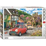Traveling Mini Cooper