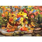 Fall Birds - Large Piece Family Puzzle