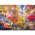 View of Paris - Large Piece Family Puzzle