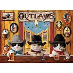Outlaws - Large Piece Jigsaw Puzzle
