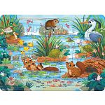 Pond Scene - Tray Puzzle