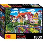Floral Colorful Town, Tubingen, Germany - Kodak Premium Puzzles