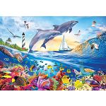 Playful Summer Dolphins - Kodak Premium Puzzles
