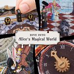 CluePuzzle: The Wonderbox of Alice - Jigsaw Puzzle Box