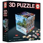 3D Puzzle Cube - Travel