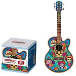 Wooden Jigsaw Puzzle: Fun Size - Guitar Calavera