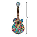 Wooden Jigsaw Puzzle: Fun Size - Guitar Calavera