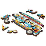 Wooden Jigsaw Puzzle: Fun Size - Goin' Surfin'