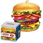 Wooden Jigsaw Puzzle: Fun Size - Cheeseburger