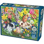 Easter Bunnies - Family Pieces Puzzle