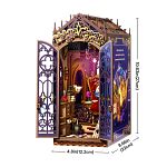 Rolife DIY Book Nook Shelf Insert (Bookend) Magic Fantasy Corner