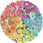 Circle of Colors - Round Jigsaw Puzzle