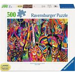 Jeweled Jungle - Large Piece Format
