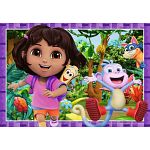 Dora the Explorer: We Can Do It - 2 x 12 Piece Puzzles