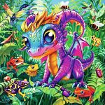 Baby Garden Dragons - 3 x 49 Piece Puzzles