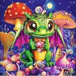 Baby Garden Dragons - 3 x 49 Piece Puzzles