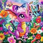 Baby Garden Dragons - 3 x 49 Piece Puzzles