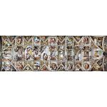 Michelangelo: The Sistine Chapel (Ceiling) - Panoramic Jigsaw