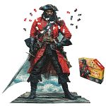 I AM Pirate - Shaped Jigsaw Puzzle