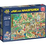 Jan van Haasteren Comic Puzzle - Flutterly Fabulous (2000 Piece)