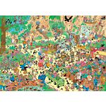 Jan van Haasteren Comic Puzzle - Flutterly Fabulous (2000 Piece)