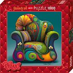 Relax: Easy Chair - Square Jigsaw Puzzle
