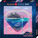 Tiny Worlds: The Dolphins - Square Jigsaw Puzzle