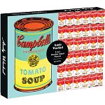 Andy Warhol: Soup Cans - 2-in1 Double Sided Jigsaw Puzzle