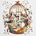 Bouquet of Birds - 750 Piece Shaped Puzzle