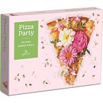 Pizza Party - 750 Piece Shaped Jigsaw Puzzle