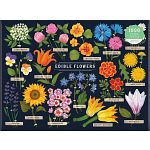 Edible Flowers - 1000 Piece Jigsaw Puzzle