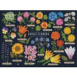 Edible Flowers - 1000 Piece Jigsaw Puzzle